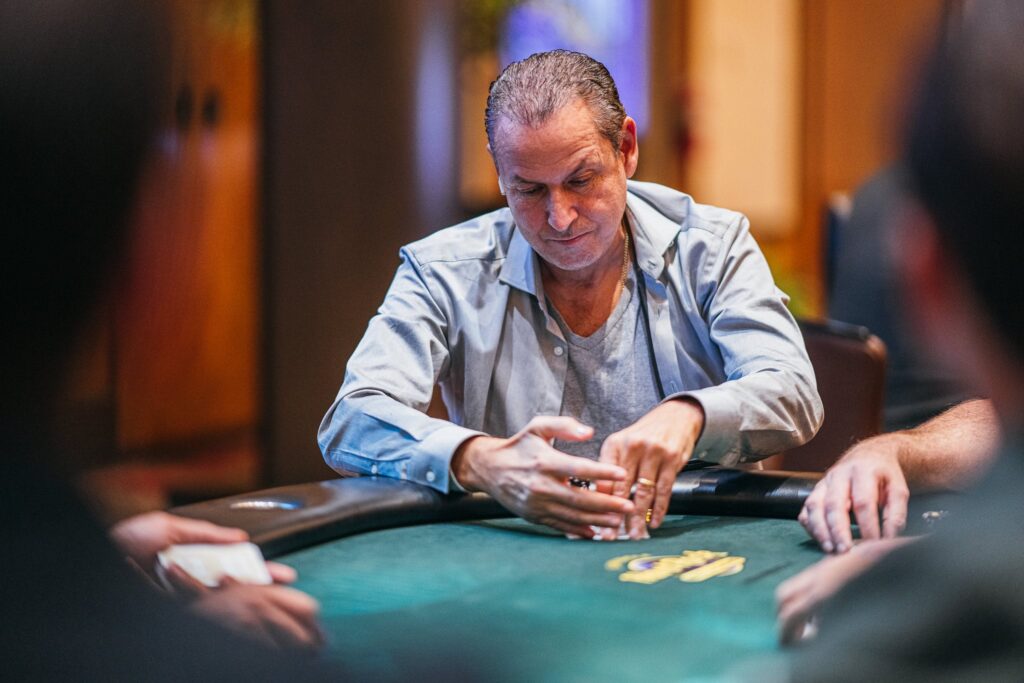 Frank Stepuchin lideró el Día 1A del WPT NLH Championship Rock N´ Roll Poker Open