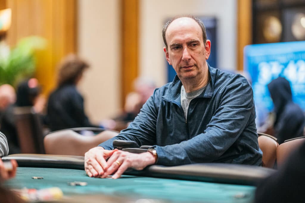 Frank Stepuchin lideró el Día 1A del WPT NLH Championship Rock N´ Roll Poker Open