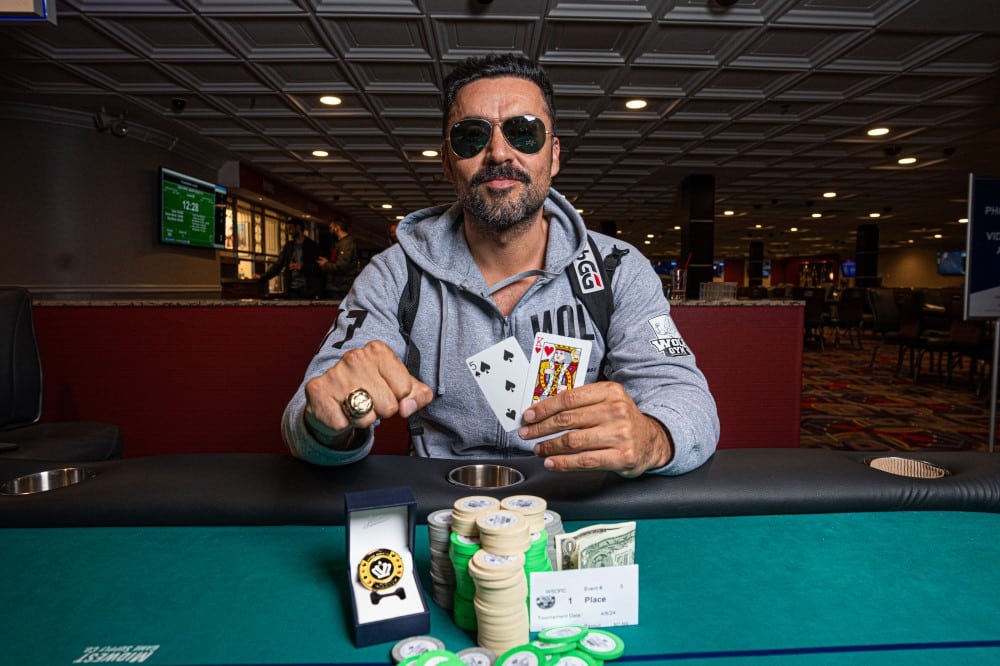 Guillermo De La Vega ganó su segundo anillo WSOP