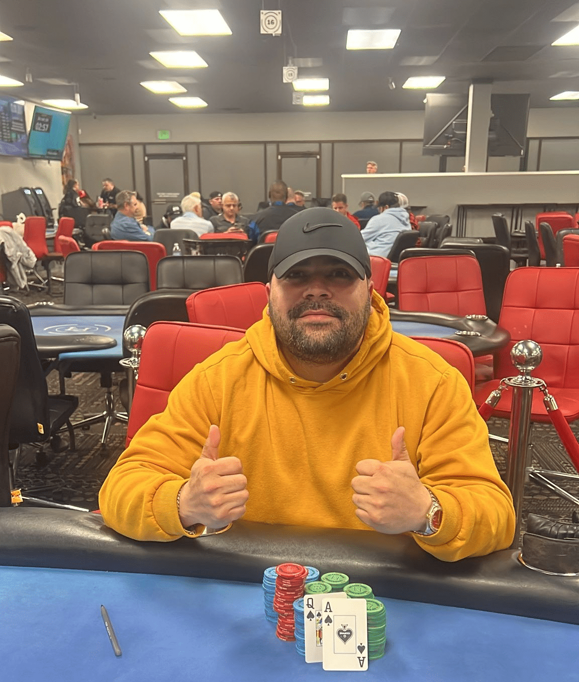 Herman García la rompió en el club Mago Poker al coronarse campeón del gran Super Baller HR