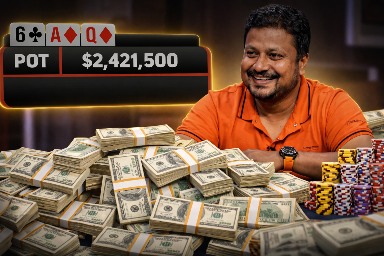 High Stakes Poker: increíble mano dio nuevo récord en pozo con US$2,400,000