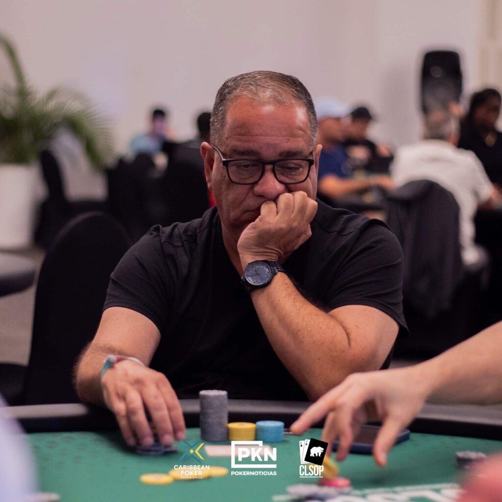 No le dio crédito – Evento Principal – Caribbean Poker Experience, Día 1B – Festival Caribbean Poker Experience
