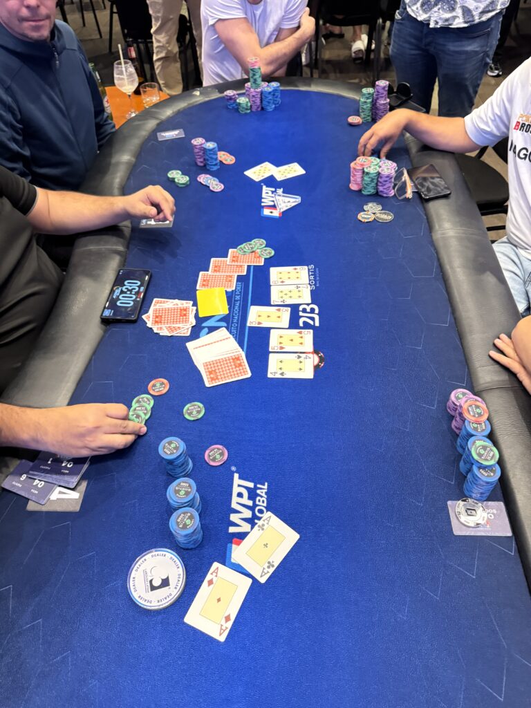 Mateus cae en el puesto 23: los ases no fueron suficientes – CNP – Main Event 200K, Día 2 – CNP Panamá