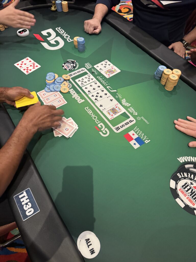 Se despide la burbuja: estamos en ITM – Main Event 100K GTZ, Día 1C – Lucky Poker Panamá