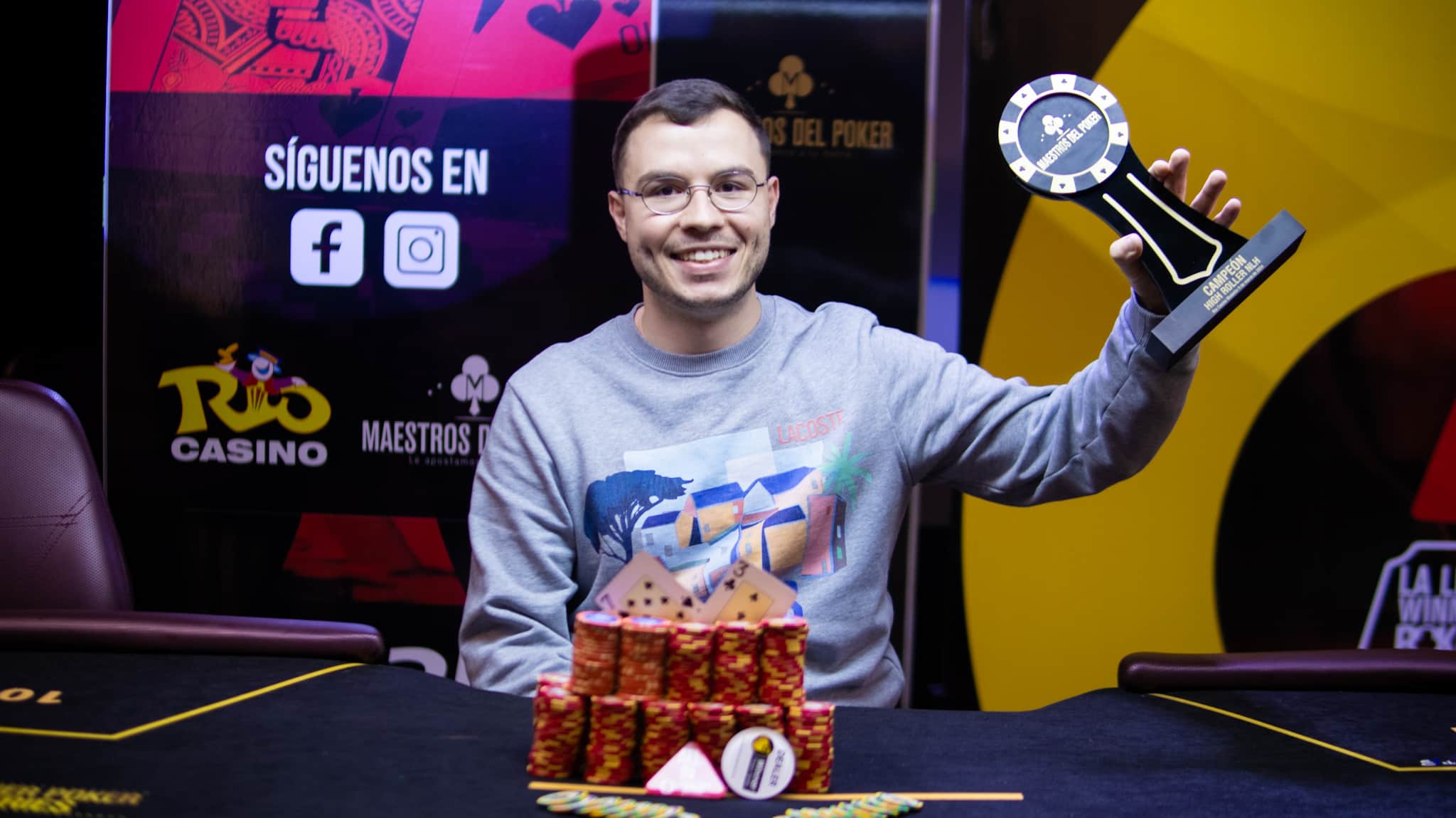 Cingu dio su lección entre los Maestros del Poker para llevarse el trofeo del High Roller