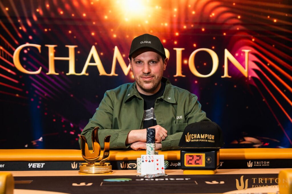 César García gana USD 611.000 en Triton Poker Jeju en el 50K PLO Mystery Bounty