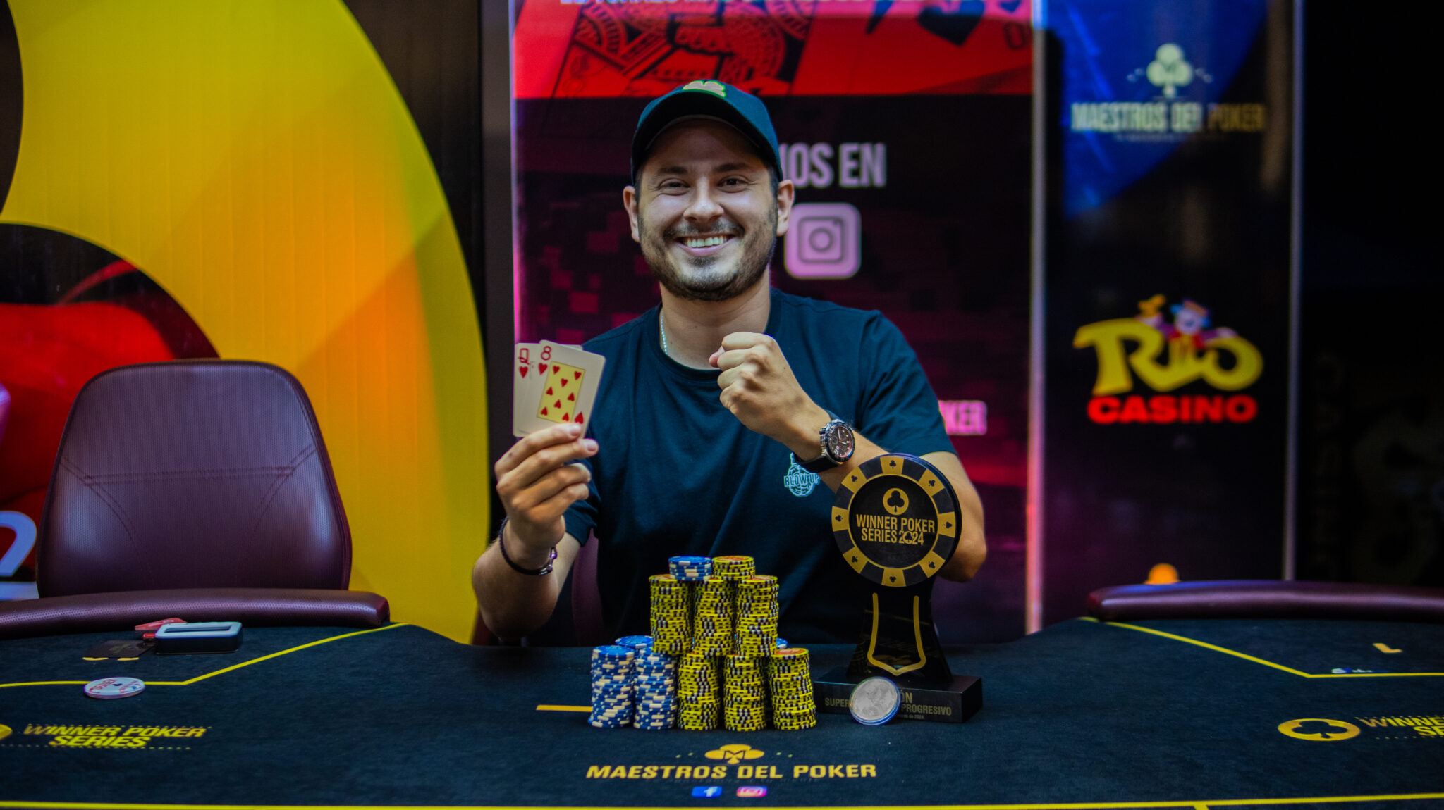 Tercer lugar: Se encontró un mejor kicker – Super K.O Bounty Progresivo – WPS 800M GTZ – Winner Poker Series 800M Medellín 2024