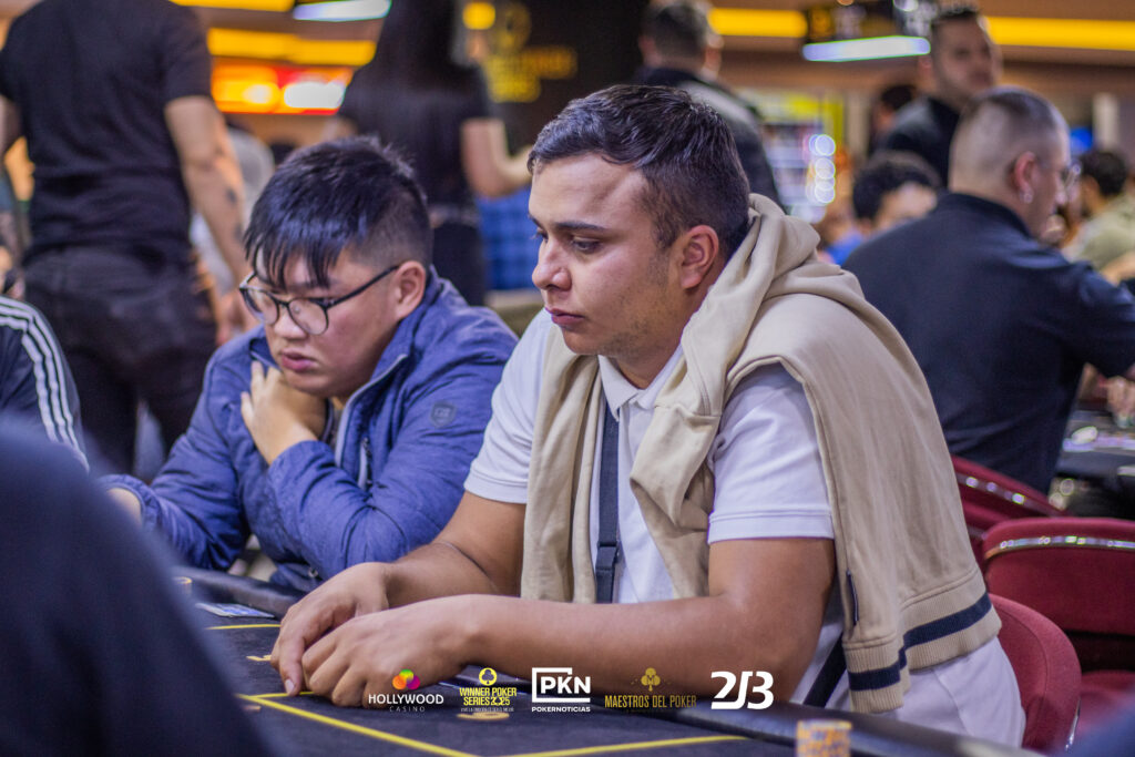 Una mano aparentemente tranquila – Open – WPS 2025, Día 1A Open -WPS – Winner Poker Series Bogotá 2025 3 Etapa