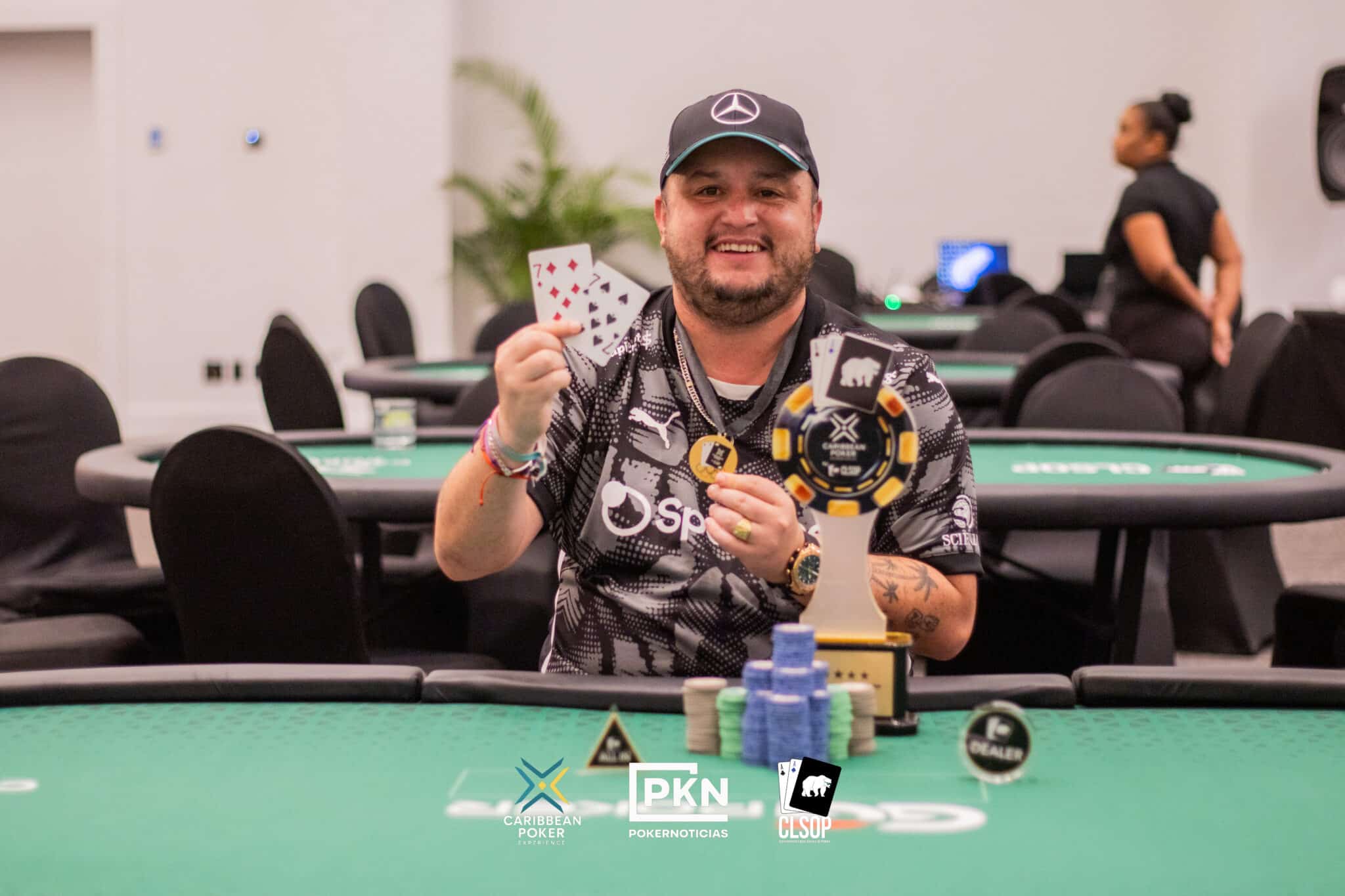 Ariel Romeo Rosanova conquista el Turbo PKO en el Caribbean Poker Festival