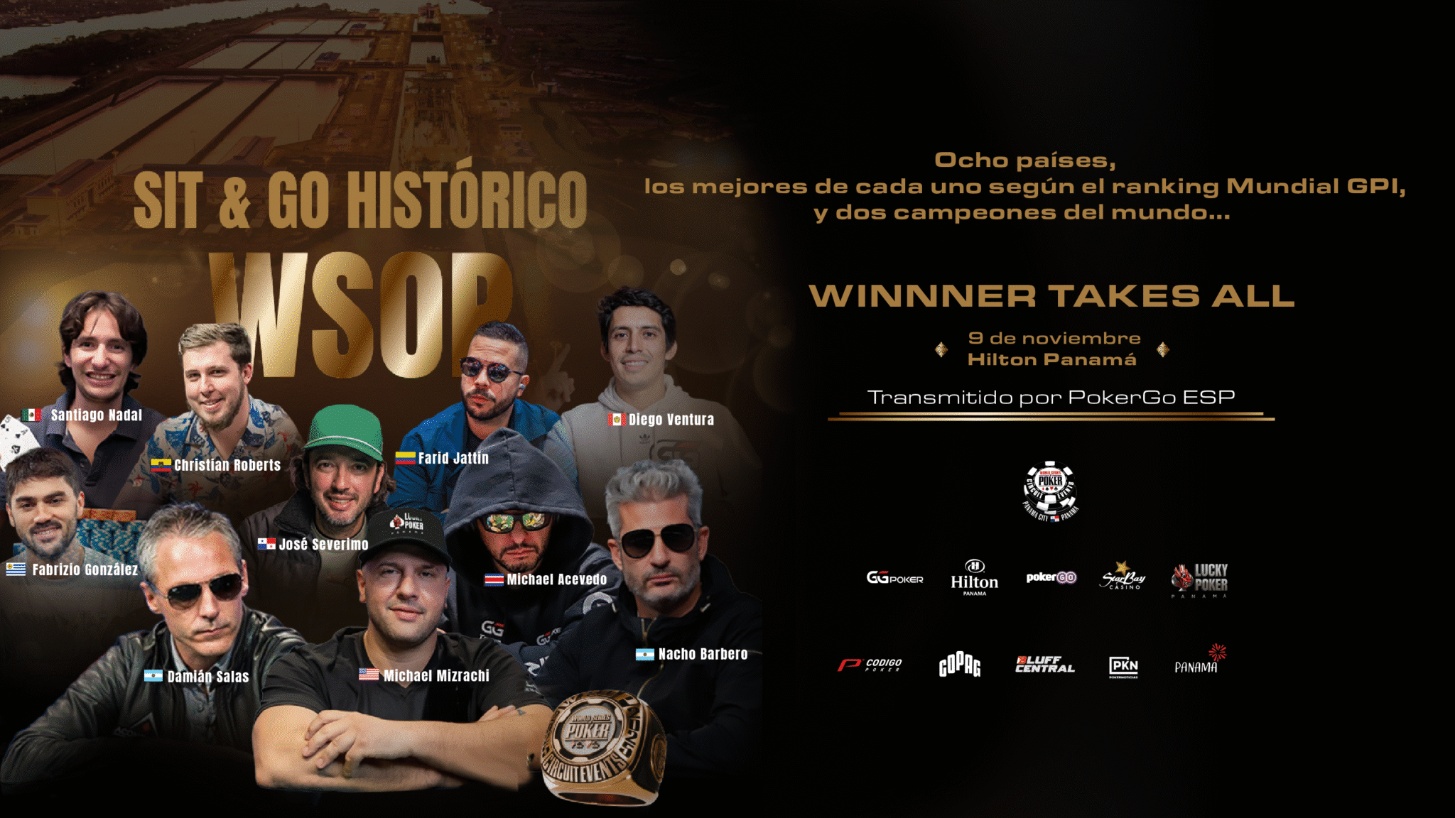 Sit & Go histórico en Panamá: los Nº1 del GPI de Latinoamérica y dos campeones del mundo, cara a cara