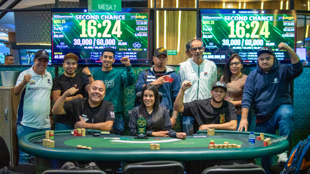 Mesa Final del Second Chance – Evento Principal – Zortea Poker Room – Festival Zortea Poker Room
