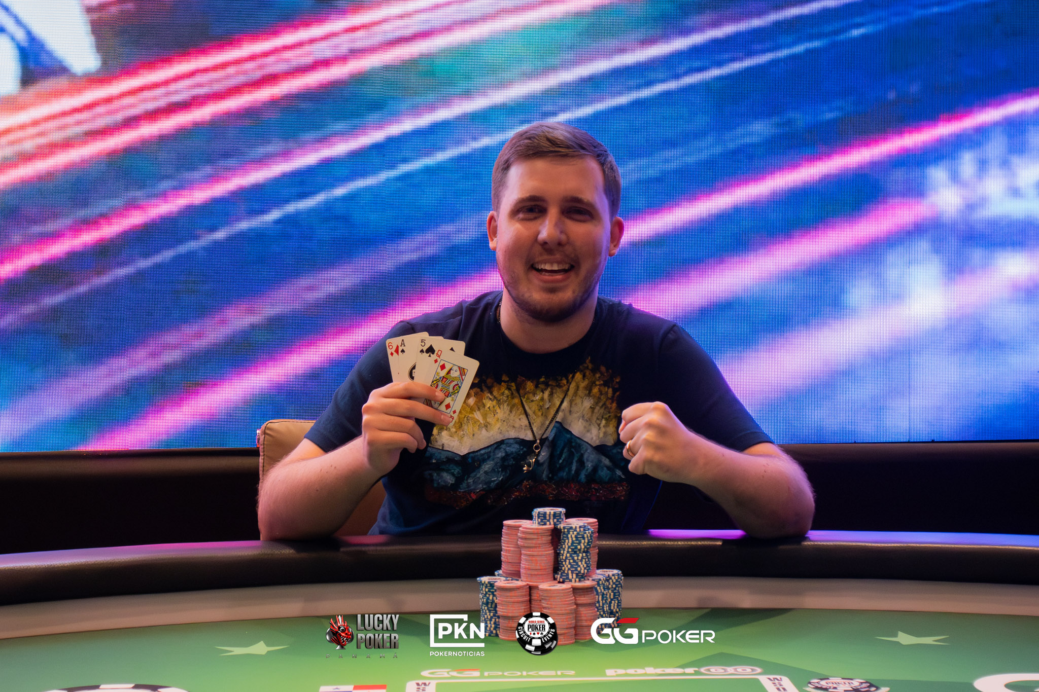 Christian Roberts conquista el Evento #5 ($400 PLO) de la WSOP Circuit Panamá