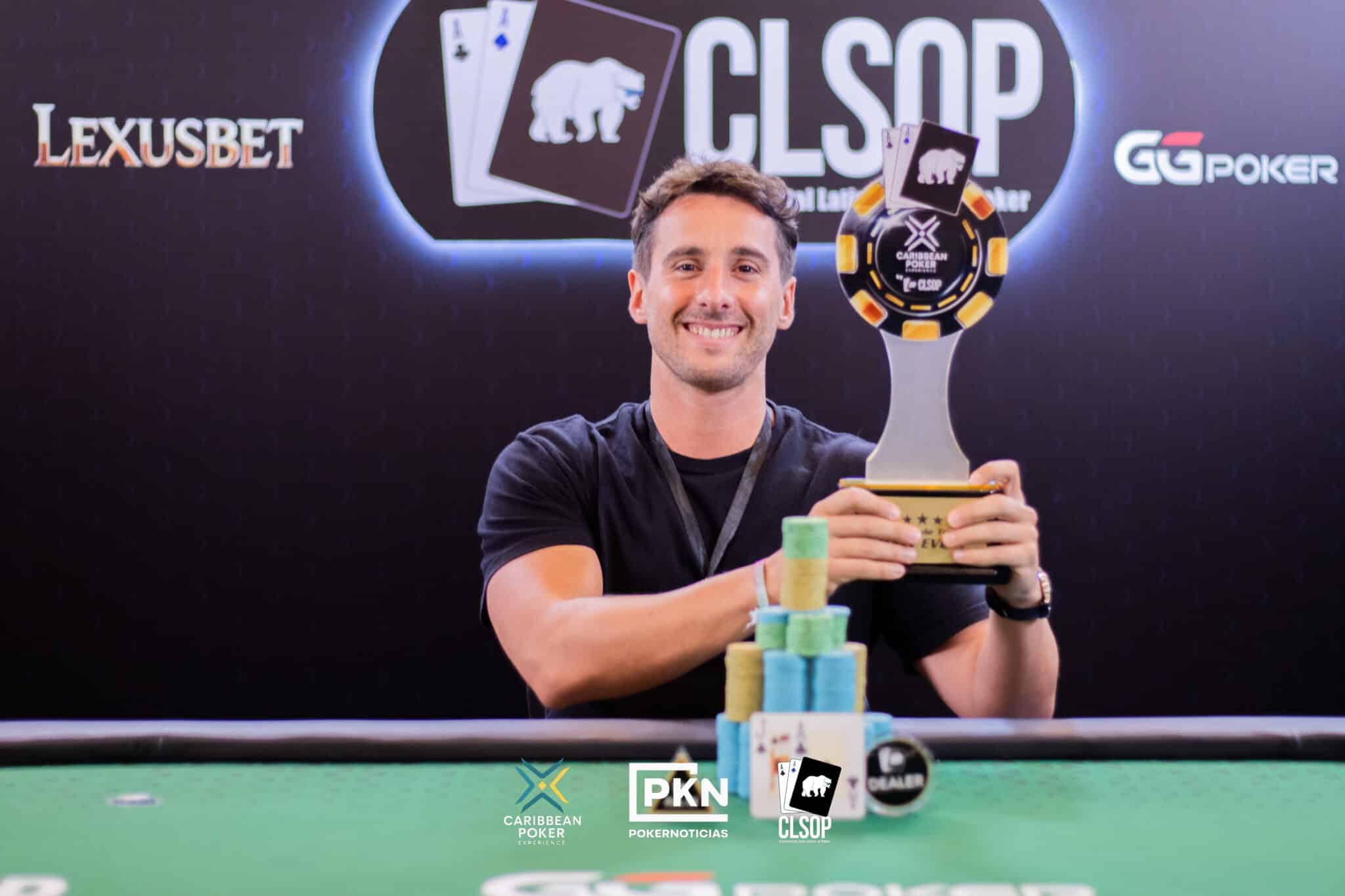 Agustín Baletto se consagra campeón del Evento Principal del Caribbean Poker Experience