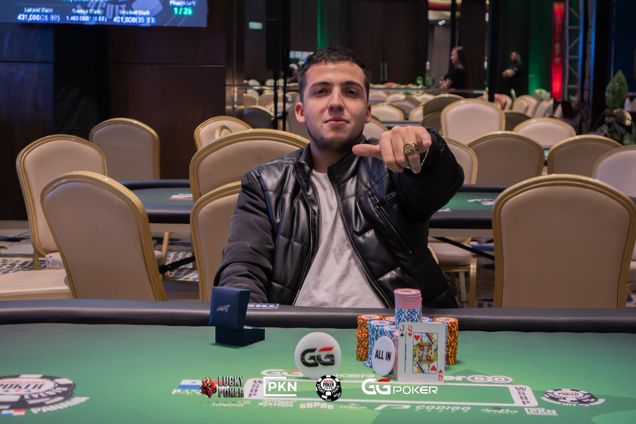 Sebastián Martínez conquista el Super High Roller de US$ 3.500 y suma su segundo anillo en la WSOP Circuit Panamá