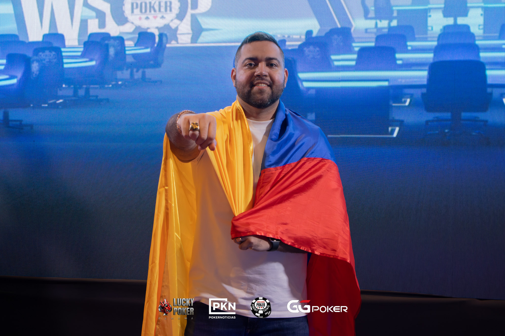 Jorge Guzmán se corona campeón del Main Event de la WSOP Circuit Panamá