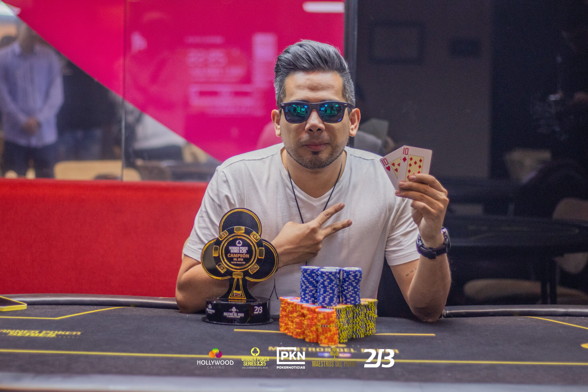 César Sánchez abre y cierra la temporada: campeón del Open de las Winner Poker Series 2025 en Medellín