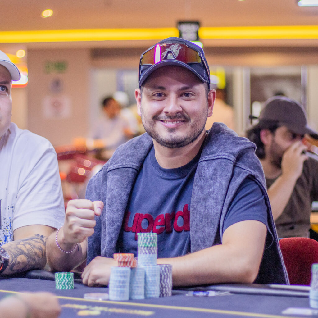 David Noreña se lleva el liderato del Día 1A del Main Event – Evento Principal – WPS 2025, Día 1A – Evento Principal – WPS 2025 – Winner Poker Series Bogotá 2025 3 Etapa