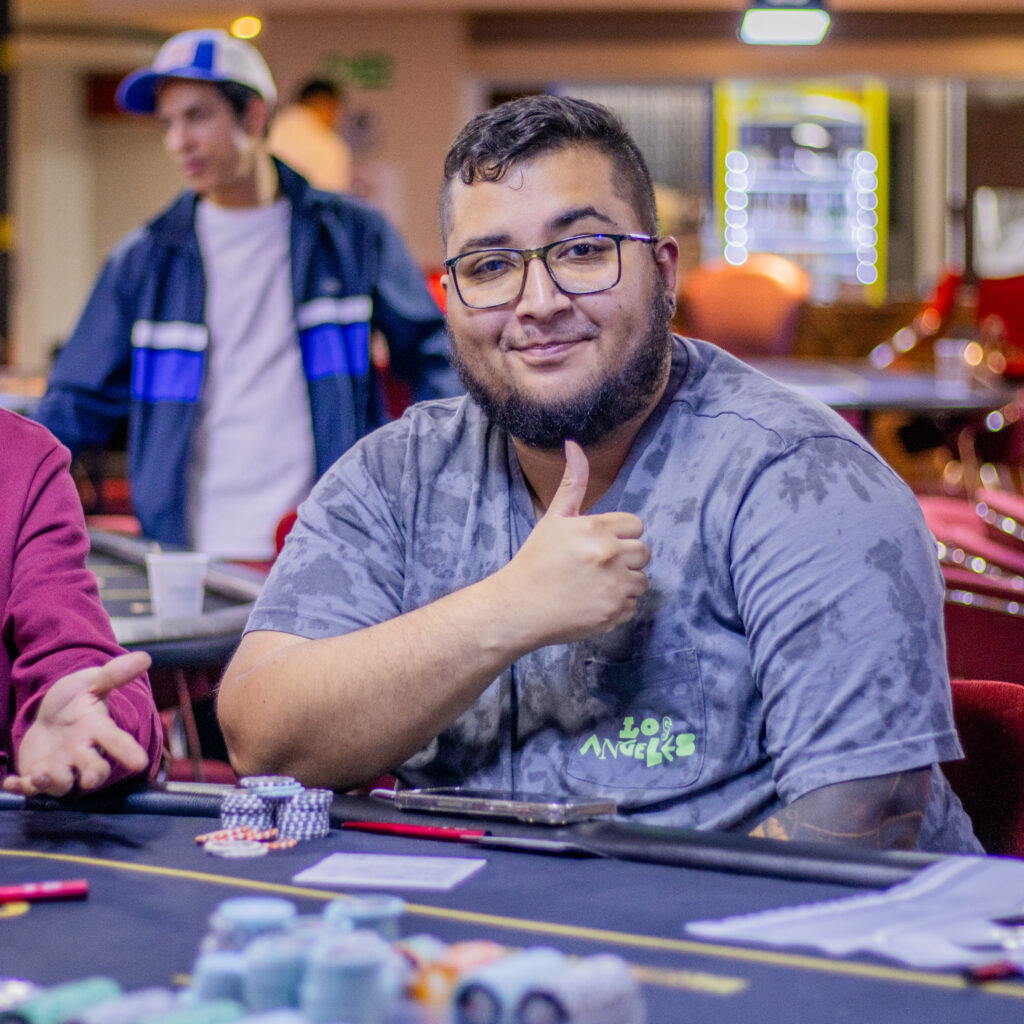 Jairo Núñez lidera el Día 1B del Main Event en la WPS Bogotá – Evento Principal – WPS 2025, Día 1B – Evento Principal – WPS 2025 – Winner Poker Series Bogotá 2025 3 Etapa