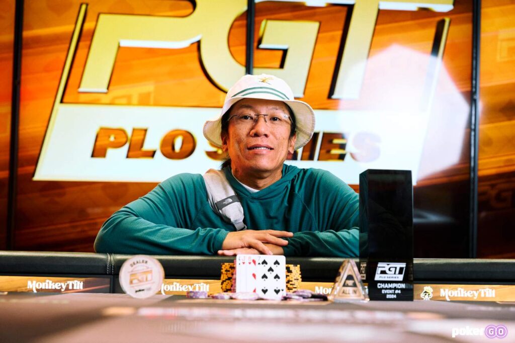 Barbero alcanzó su primer bombazo en las PGT PLO Series, al dividir honores en el evento #4