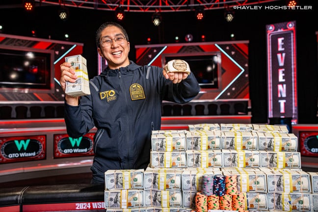 Jonathan Tamayo es el nuevo campeón mundial: coronó el Main Event de la WSOP por US$10.000.000.