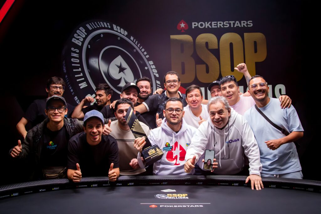 Pineda escribió otra página dorada para la armada colombiana en Brasil; se impuso en el The NLH Challenge de las BSOP Millions