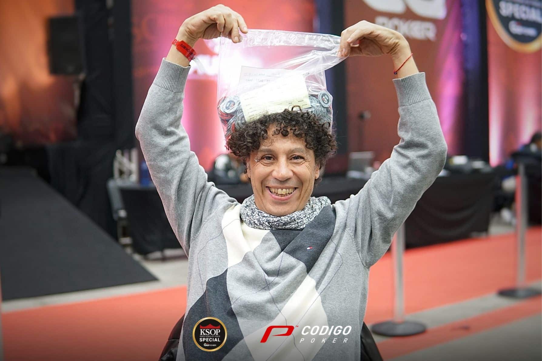 Julio Belluscio va liderar la mesa final del Main Event en la KSOP Camboriú: R$1.000.000 esperan al campeón.