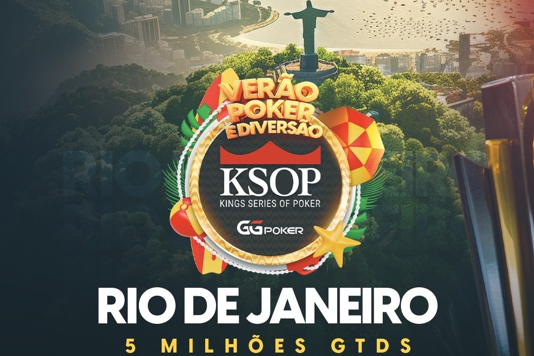Comienza la acción en la KSOP Río de Janeiro: repartirá al menos R$5M en +40 torneos