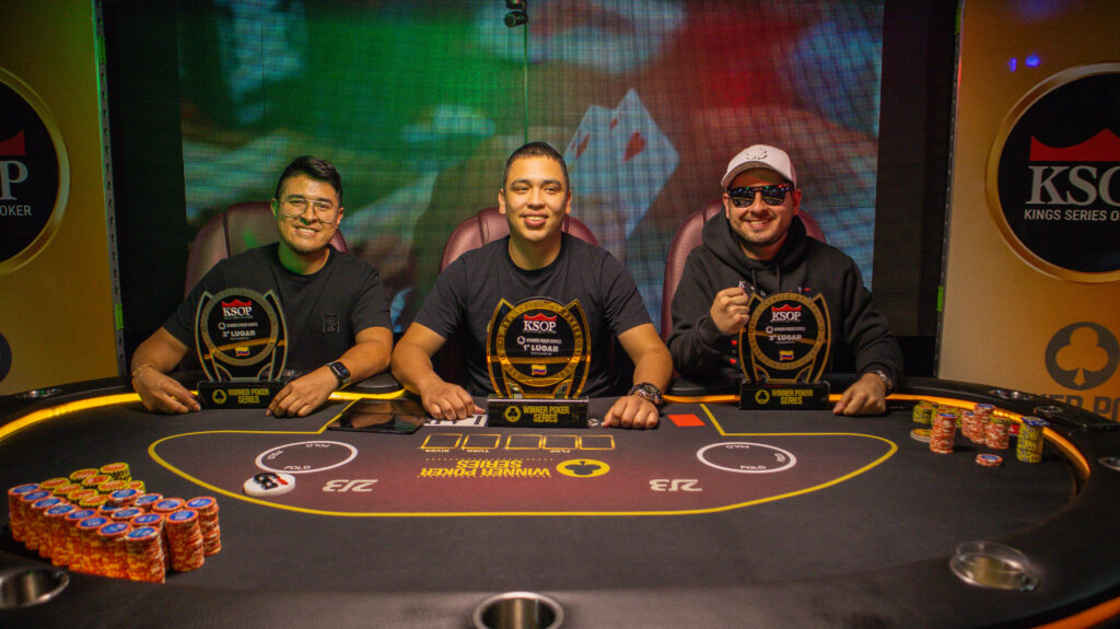Pineda conquistó su lugar entre los Reyes del Poker con un vibrante triunfo a cinco cartas