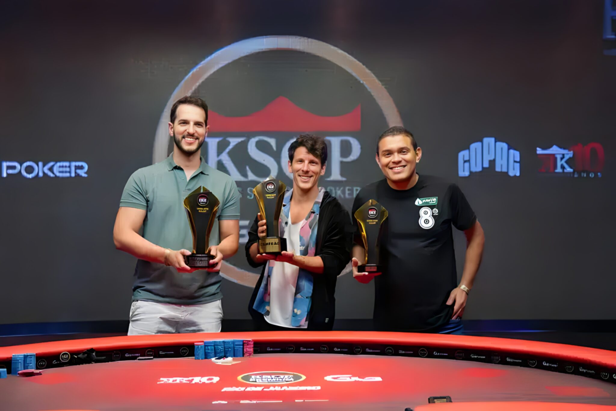 En su debut entre los Reyes del Poker, Betbesé se llevó la corona más costosa de Rio de Janeiro