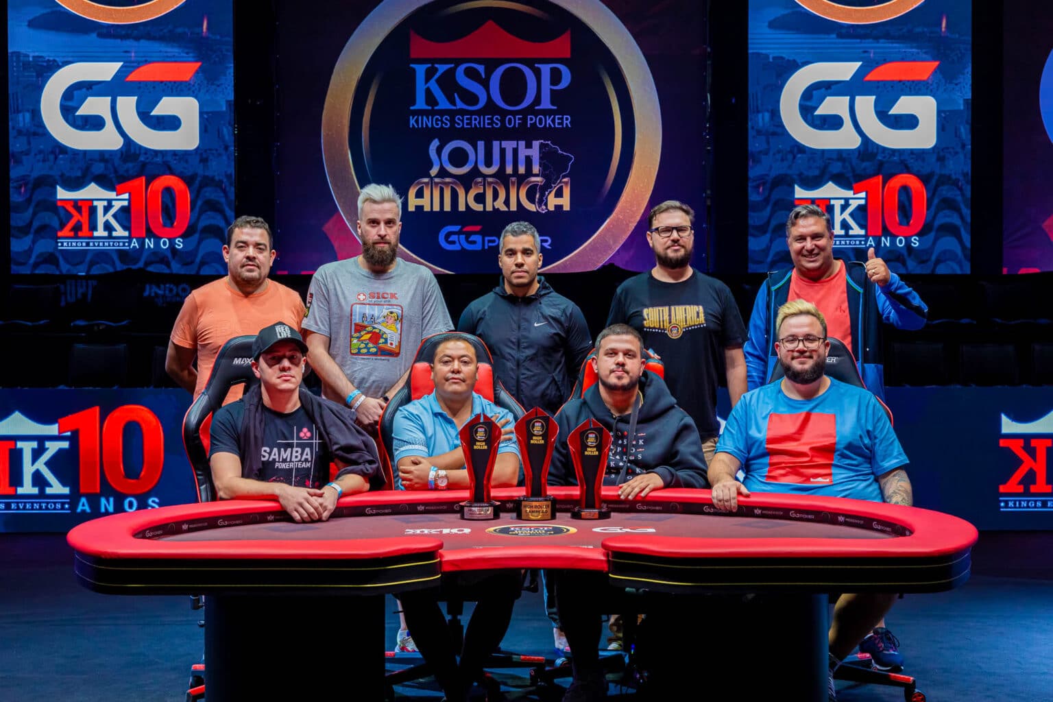 Anacoretto tiene la ventaja en la recta final del High Roller de las KSOP South America