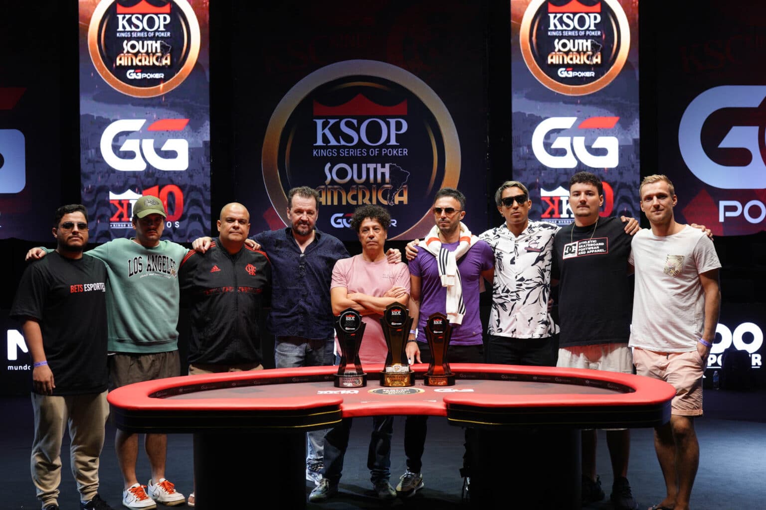 Belluscio va un paso adelante en el camino para convertirse en el Rey Momo del carnaval carioca del poker