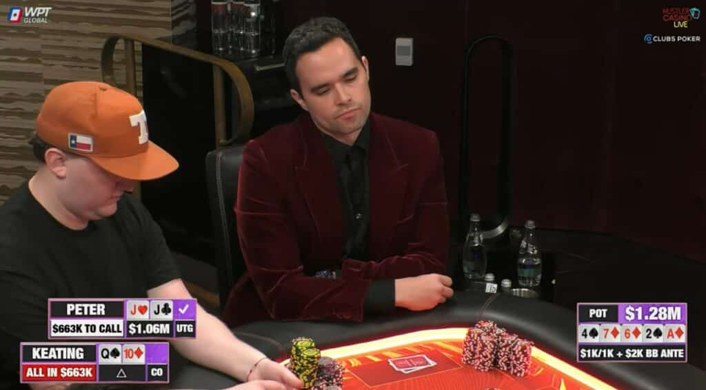 Inicio explosivo del Million Dollar Game: ¡Alan Keating, Texas Mike, Peter y Erick Lindgren detonaron la mesa!