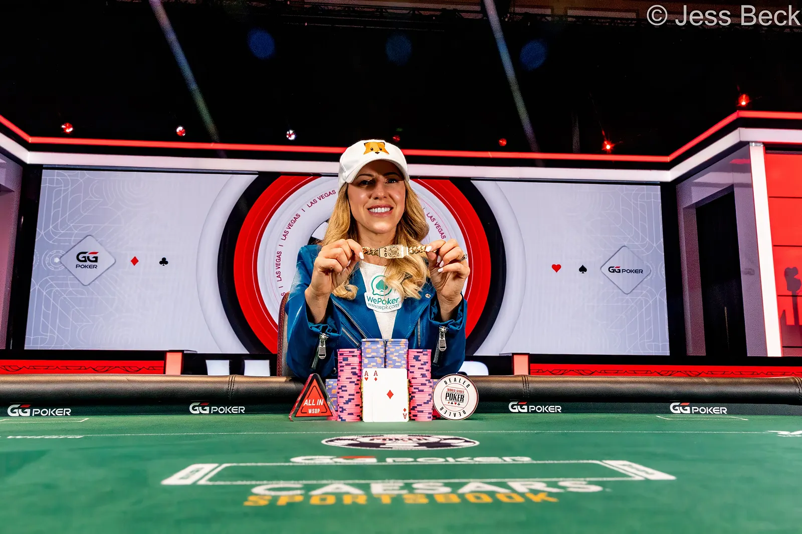 Kristen Foxen ganó su tan merecido sexto brazalete WSOP a lo grande: ganó el US$25K High Roller