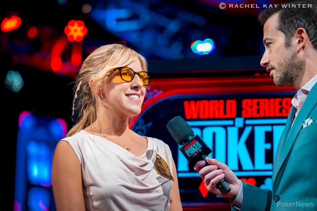 Kristen Foxen hizo historia al conseguir el 13º lugar en el Main Event de la WSOP: participación femenina sigue al mínimo con menos de 400 competidoras.