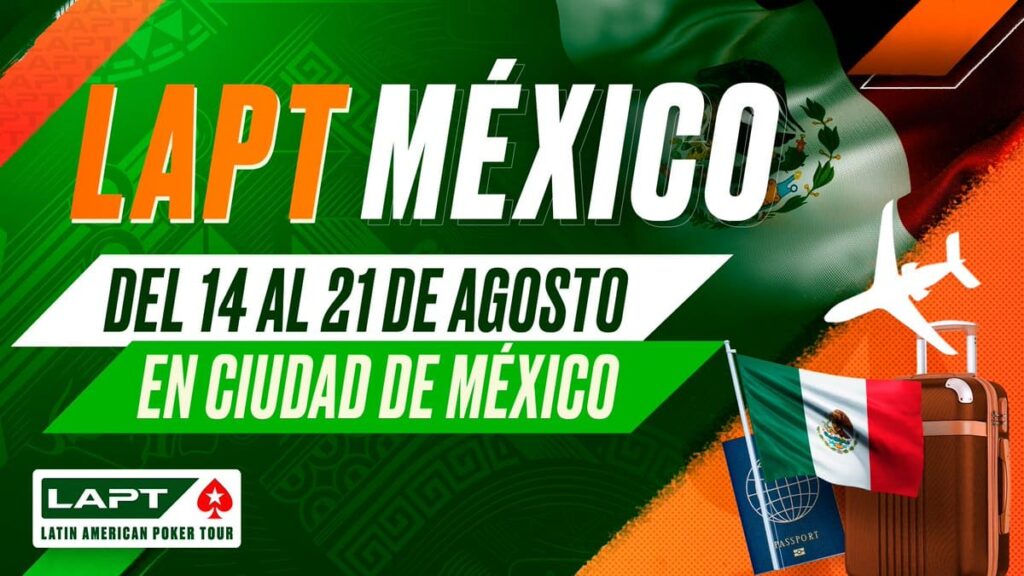 ¡Ya está cerca! La primera parada en México del LAPT correrá del 14 al 21 de agosto.