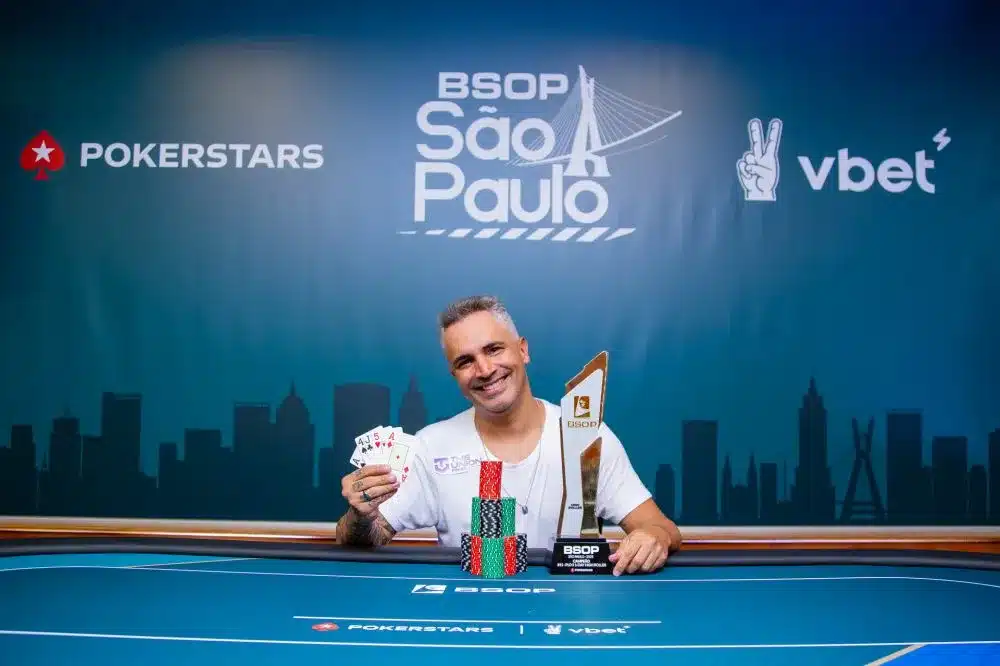Manzano y Cerón se encargaron del protagonismo hispano en el PLO High Roller de las BSOP