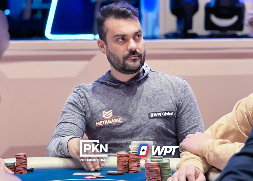 Zanetti sale como as bajo la manga por la tropa latina en el Día 6 del WPT World Championship