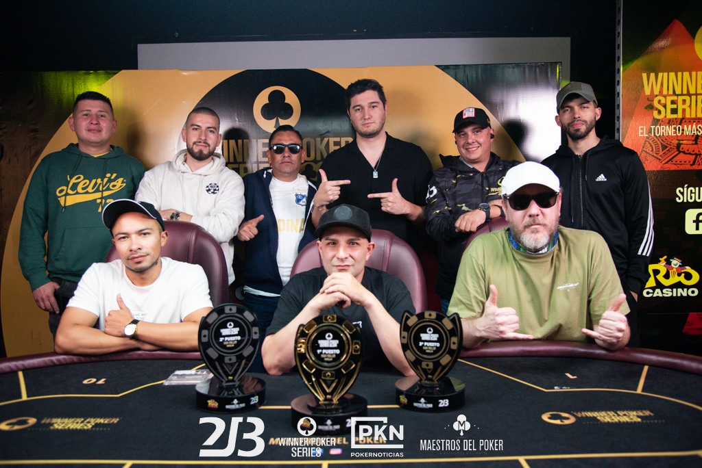Chip Count Día 2 – NLH High Roller – Winner Poker Series 2024 – 2, Día Fin – Winner Poker Series Medellín 2024 - 2
