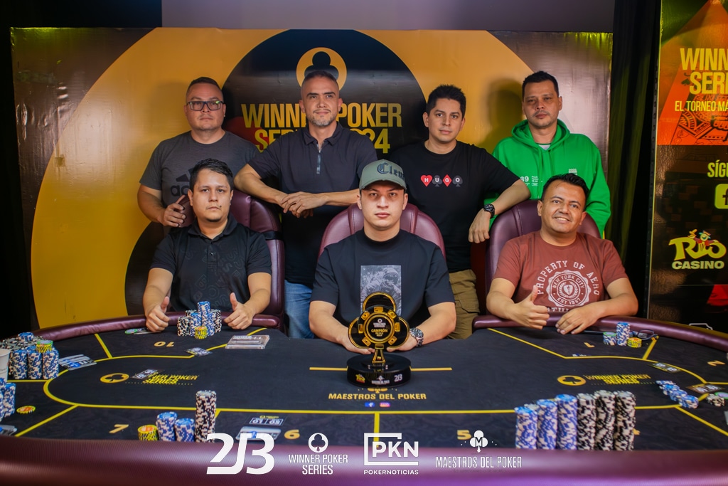 La mesa final del Plo 5 K.O está definida! Estos son los 7 finalistas: – PLO 5 K.O – 0K – Winner Poker Series 2024 – 2, Día Final – Winner Poker Series Medellín 2024 - 2