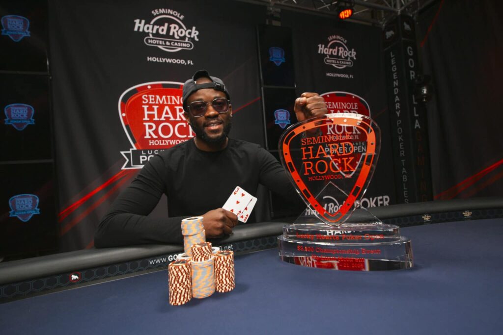 El de Caio De Lucca fue un corazón afortunado, con un bronce millonario en el Hard Rock