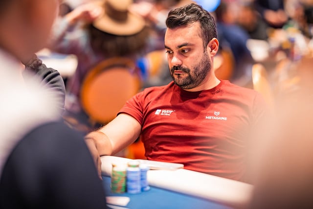 Mateus Carrión comandó la clasificatoria Latina en el WPT World Championship