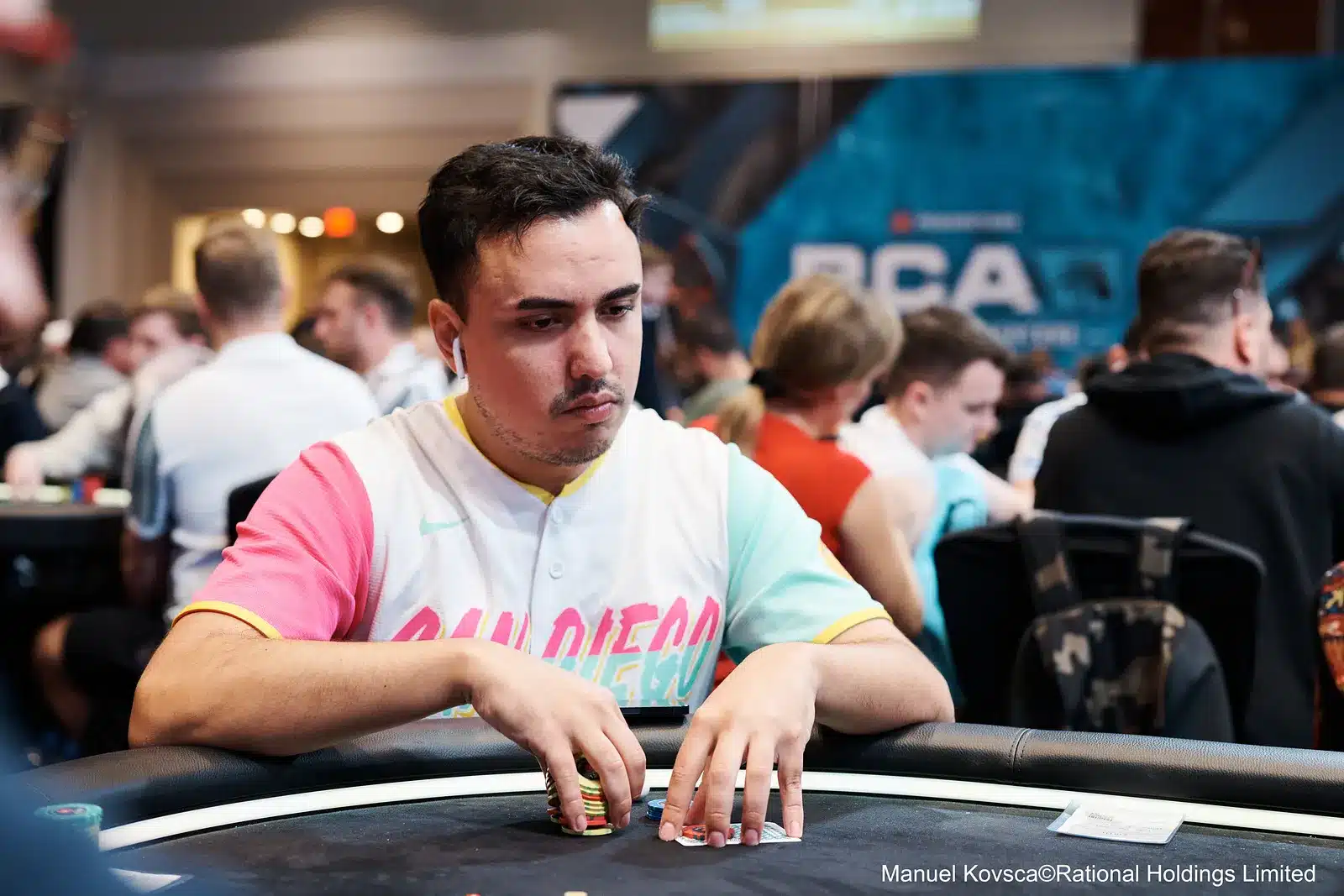 Castagnini fue finalista en el Mid-Stakes Championship y se llevó el mejor pago de su carrera