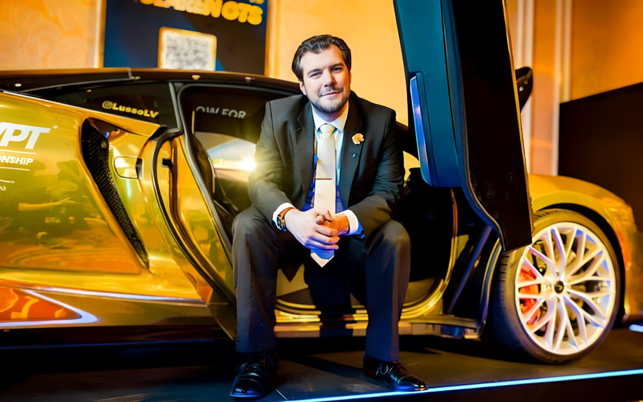 Wilson hizo el truco de su vida y se quedó con el premio mayor del ClubWPT Gold McLaren GTS