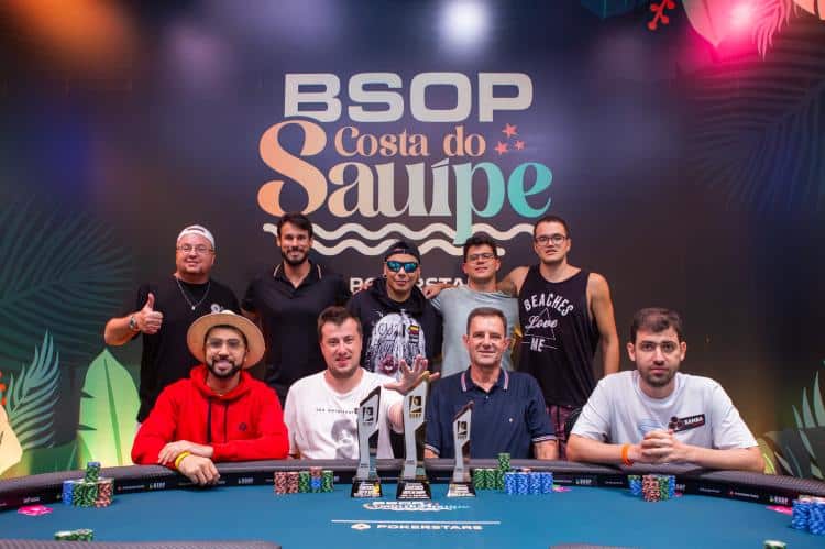 Sebastián Fonseca se impuso en el mar carioca del Grand HR de la BSOP en Costa do Sauípe