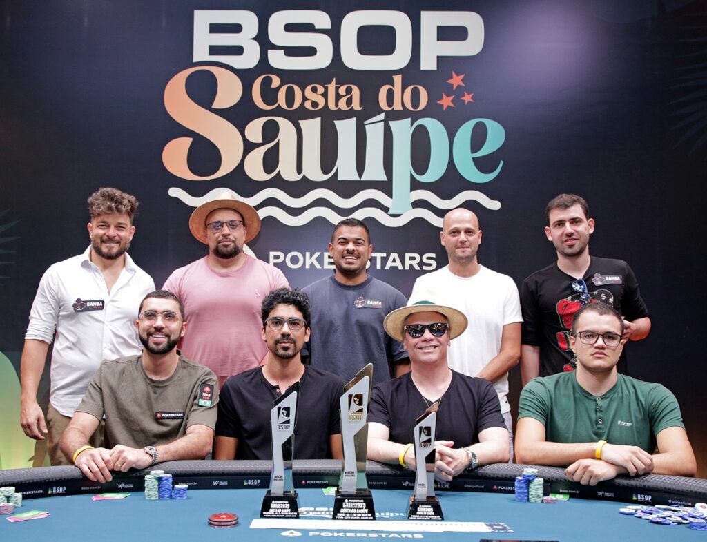 Carlos Serrano lidera la mesa final en el High Roller de la BSOP Costa do Sauípe