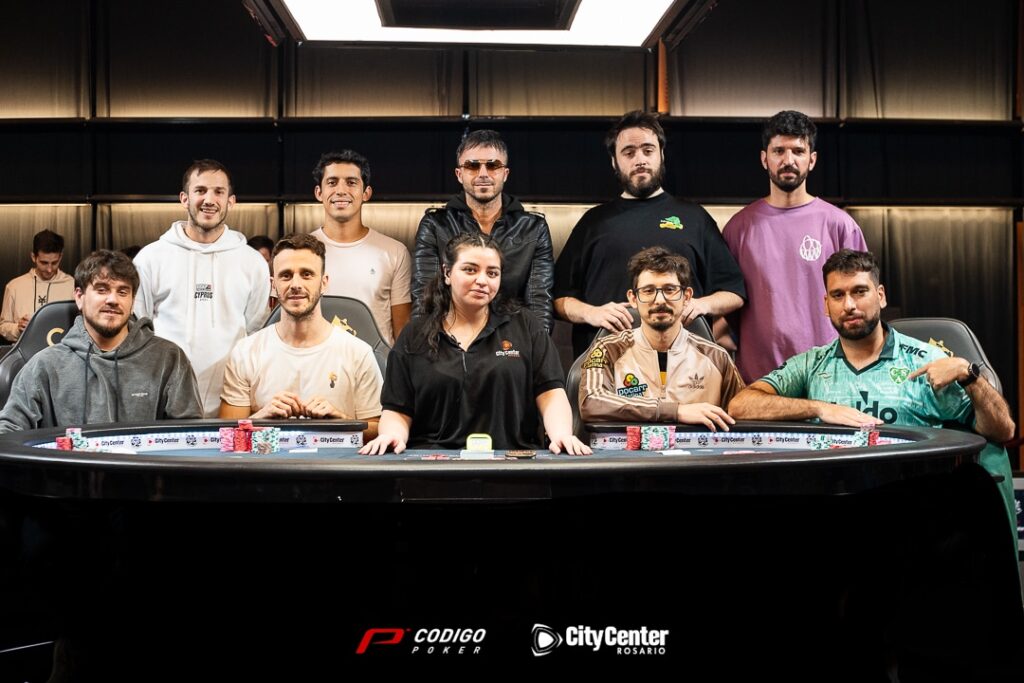 Christian Sare venció a Diego Ventura en el heads-up y coronó el Main de la WSOPC Rosario.