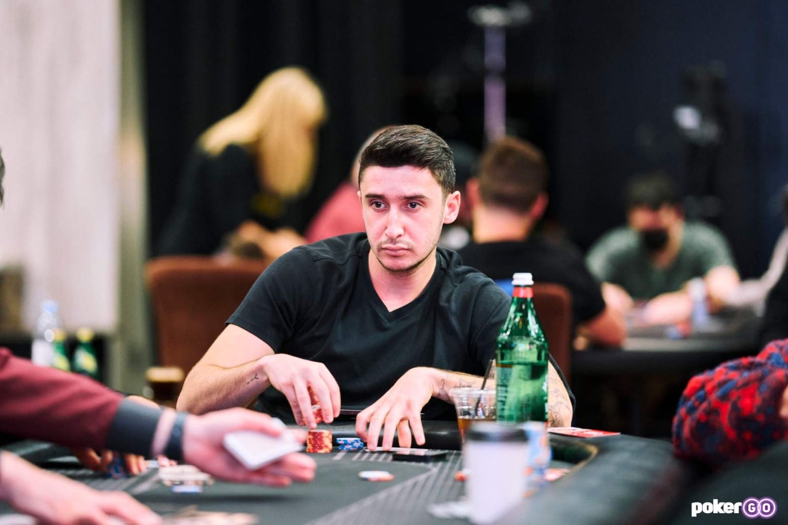 Duek empalmó un cobro con el avance hacia otra definición en las PGT PLO Series