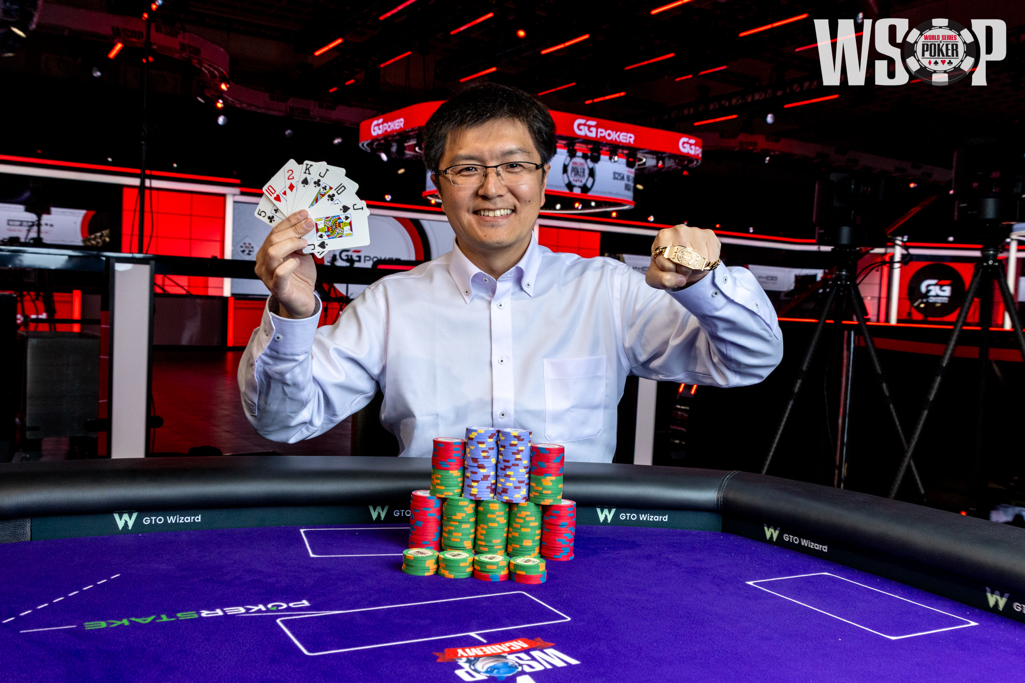 WSOP 2026: Naoya Kihara firma un doblete histórico y Las Vegas se prepara para nuevas definiciones