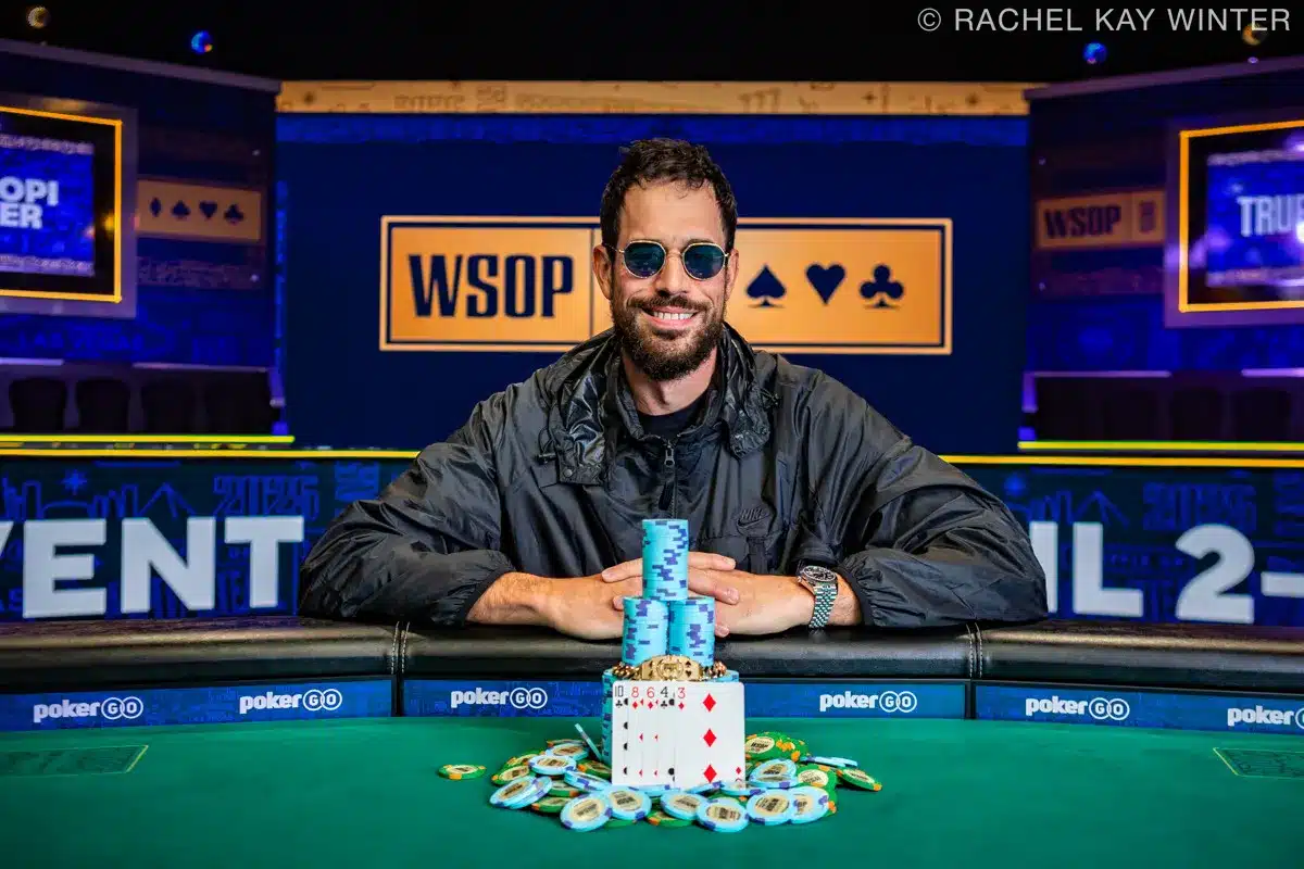 Nick Shulman hizo historia en esta WSOP: ya ganó su 7º brazalete
