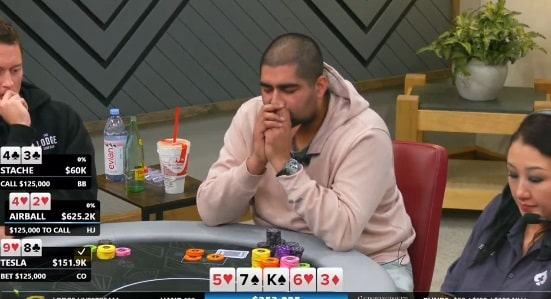 Nikhil Arcot protagonizó la mano de mayor duración en los streams de The Lodge.